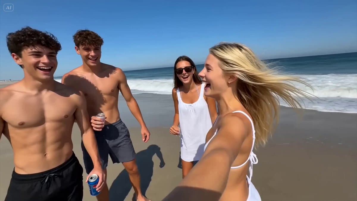Smartphone Home Video Beach Day preview
