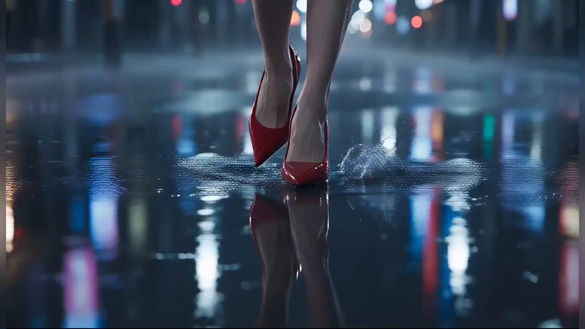 Tokyo Rainy Night Cinematic Atmosphere preview