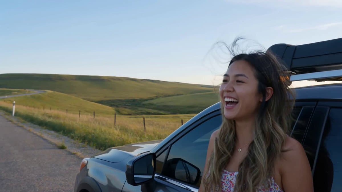 Handheld Smartphone Road Trip Montage preview