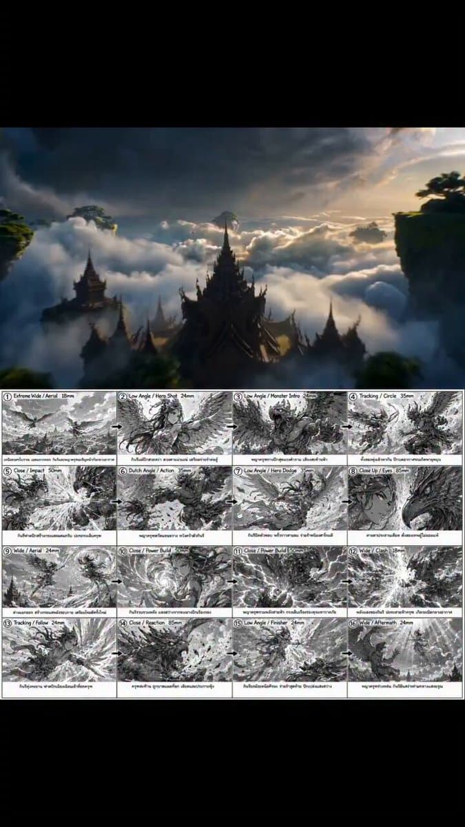 Mythical Warrior Cinematic VFX Showcase preview