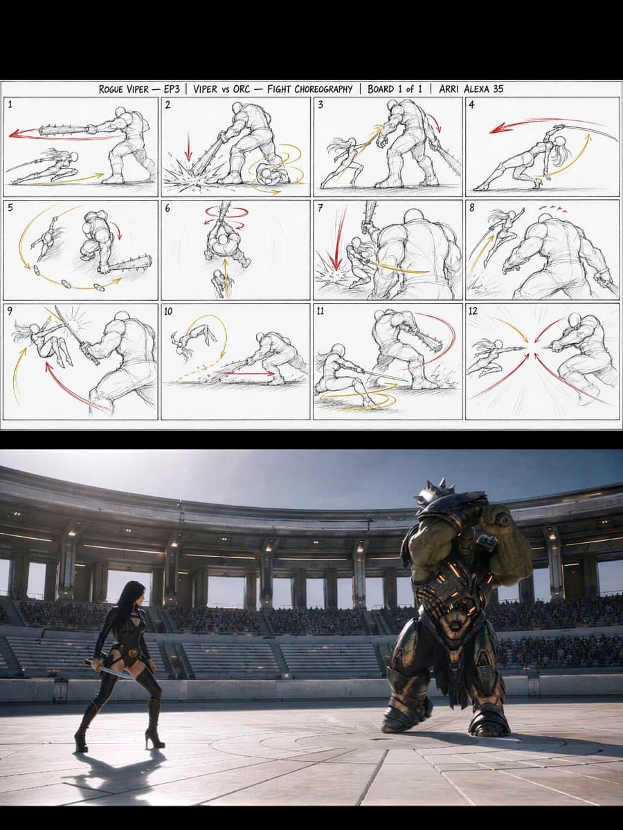 Gladiator Arena Duel Action preview