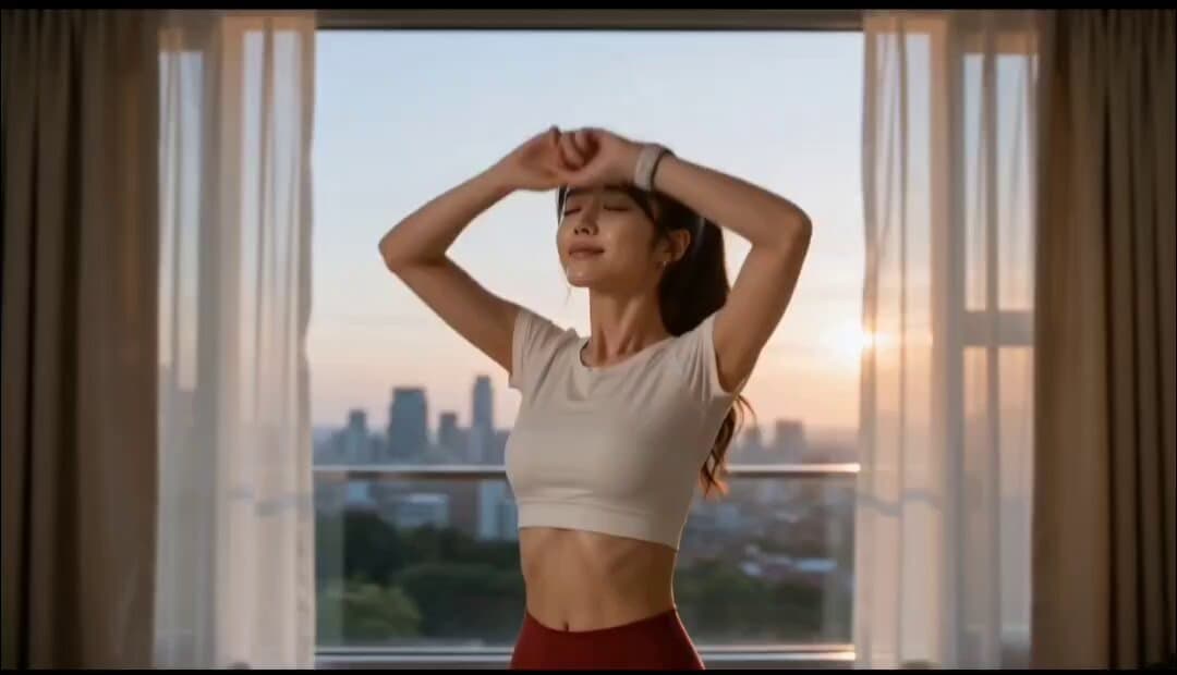 Cinematic Morning Workout Routine preview