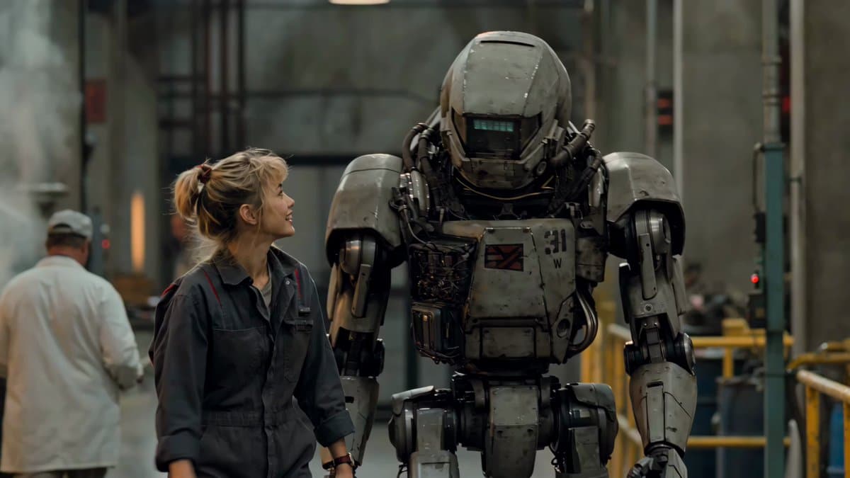 1980s Sci-Fi Robot Walk preview