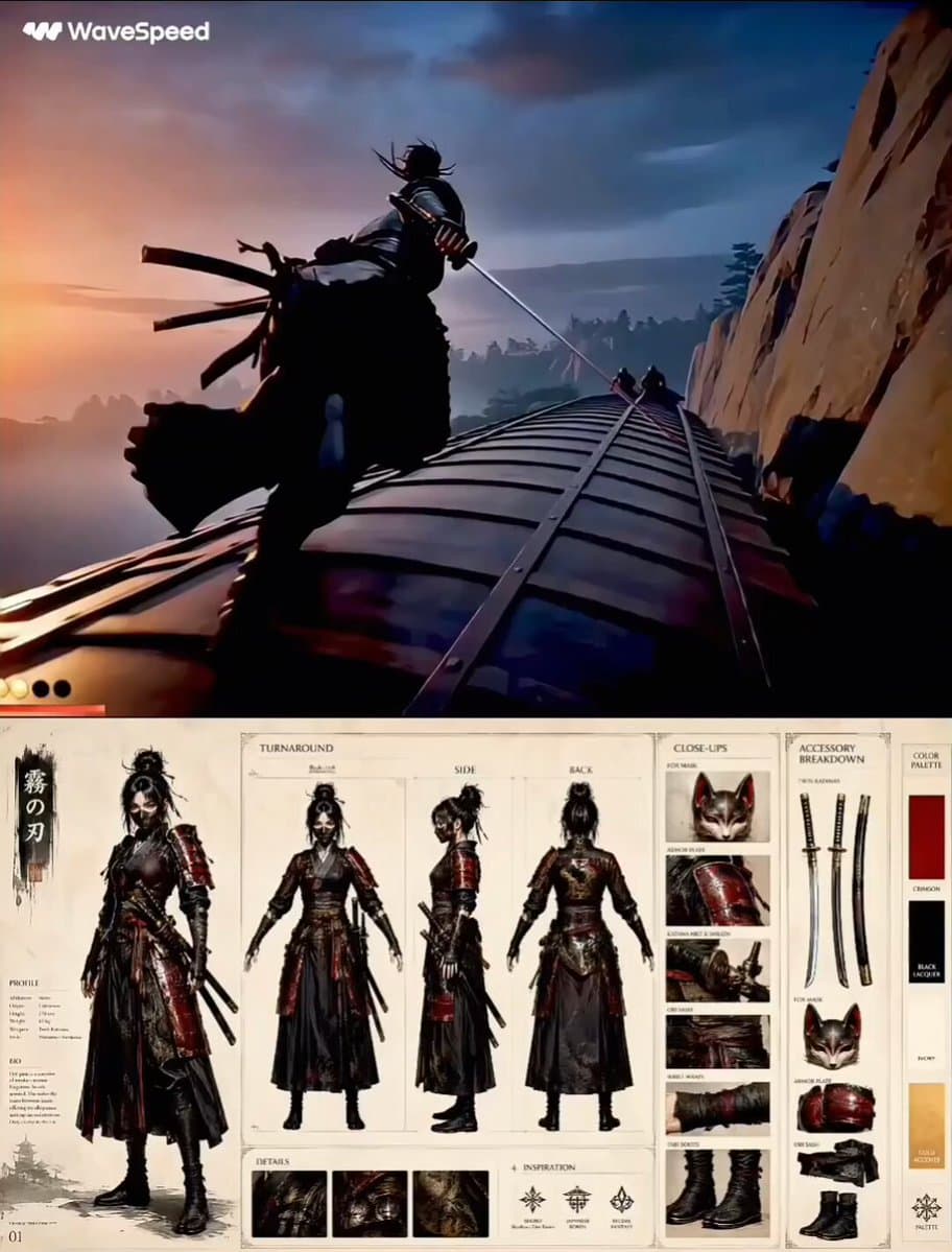 Feudal Japan Samurai War Train preview