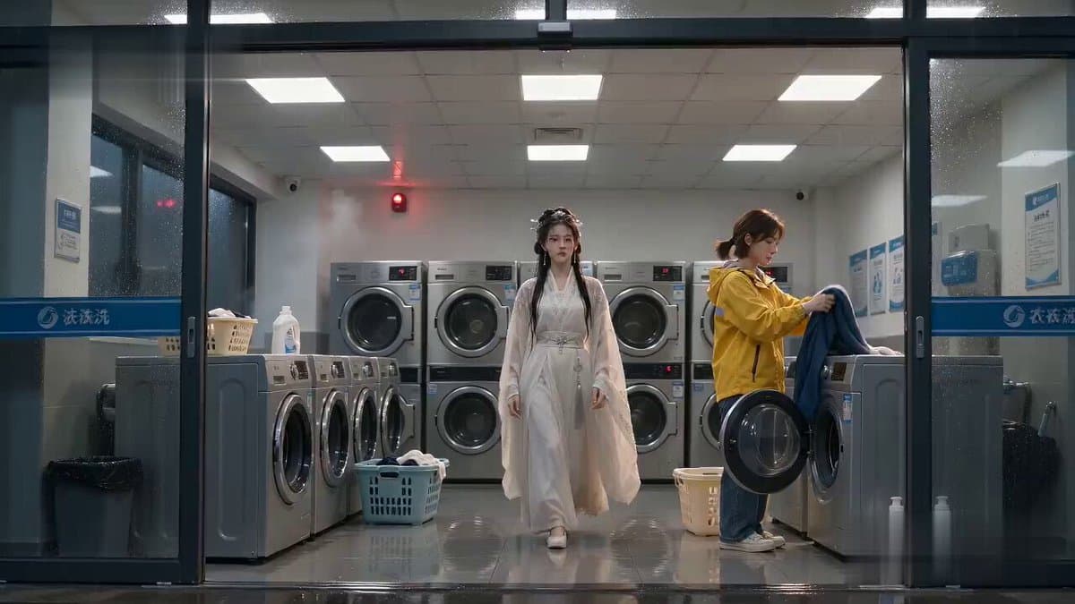 Laundromat Xianxia Drying Magic Comedy preview