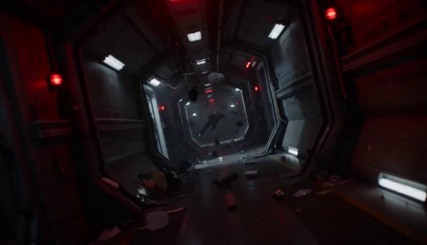 Zero-Gravity Prison Fight Scene preview