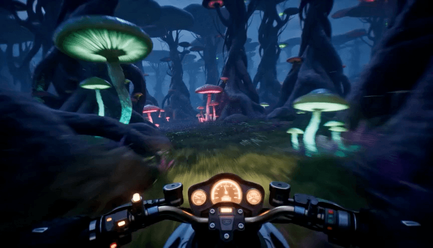 Alien Motorcycle POV preview