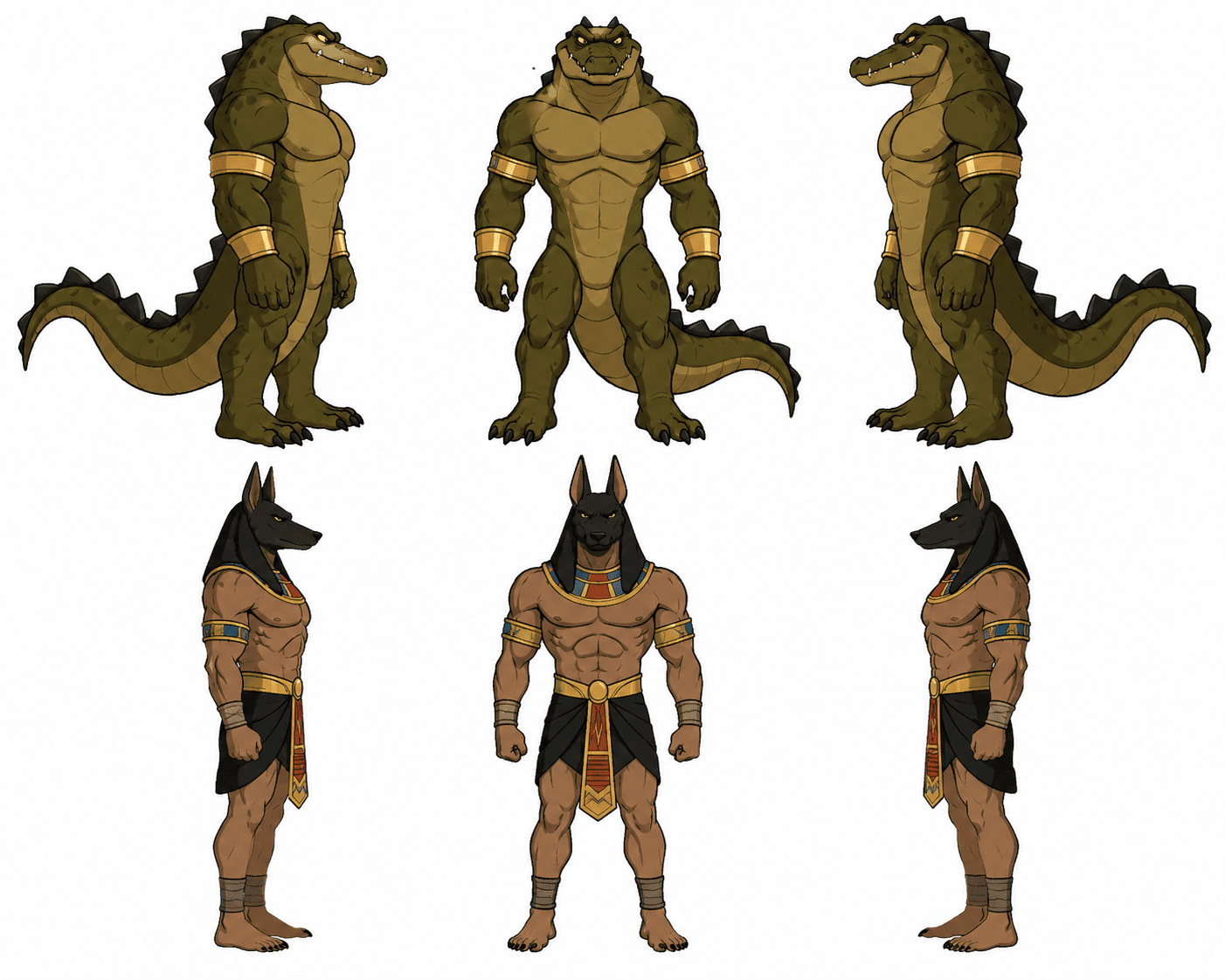 Retro Egyptian Story preview