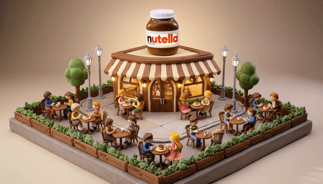 Nutella Café Diorama preview